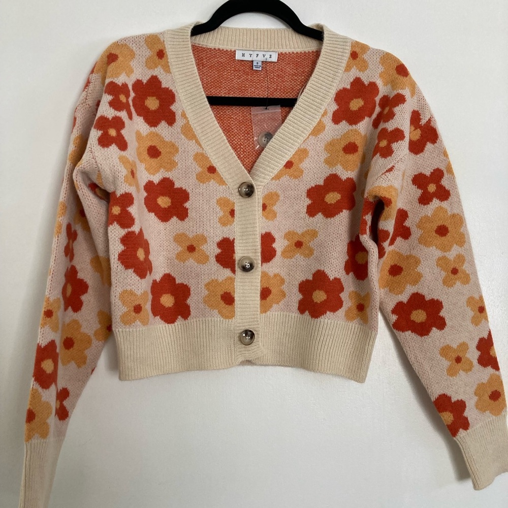 NWT Clad & Cloth Crop Sweater Set